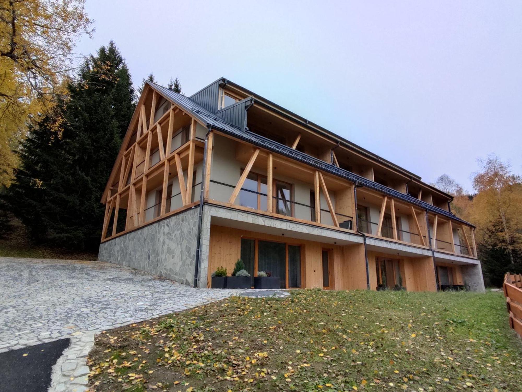 Hojsova Straz Brcalnik Apartman Hannzi Zelezna Ruda Exterior foto